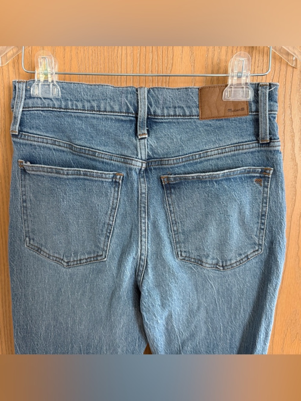 MADEWELL EUC The Perfect Vintage Classic High-Rise Denim Jeans Women’s Size 26 - Picture 7 of 14